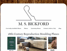 Tablet Screenshot of msbickford.com